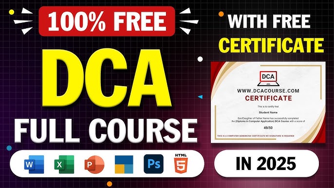DCA Full Course